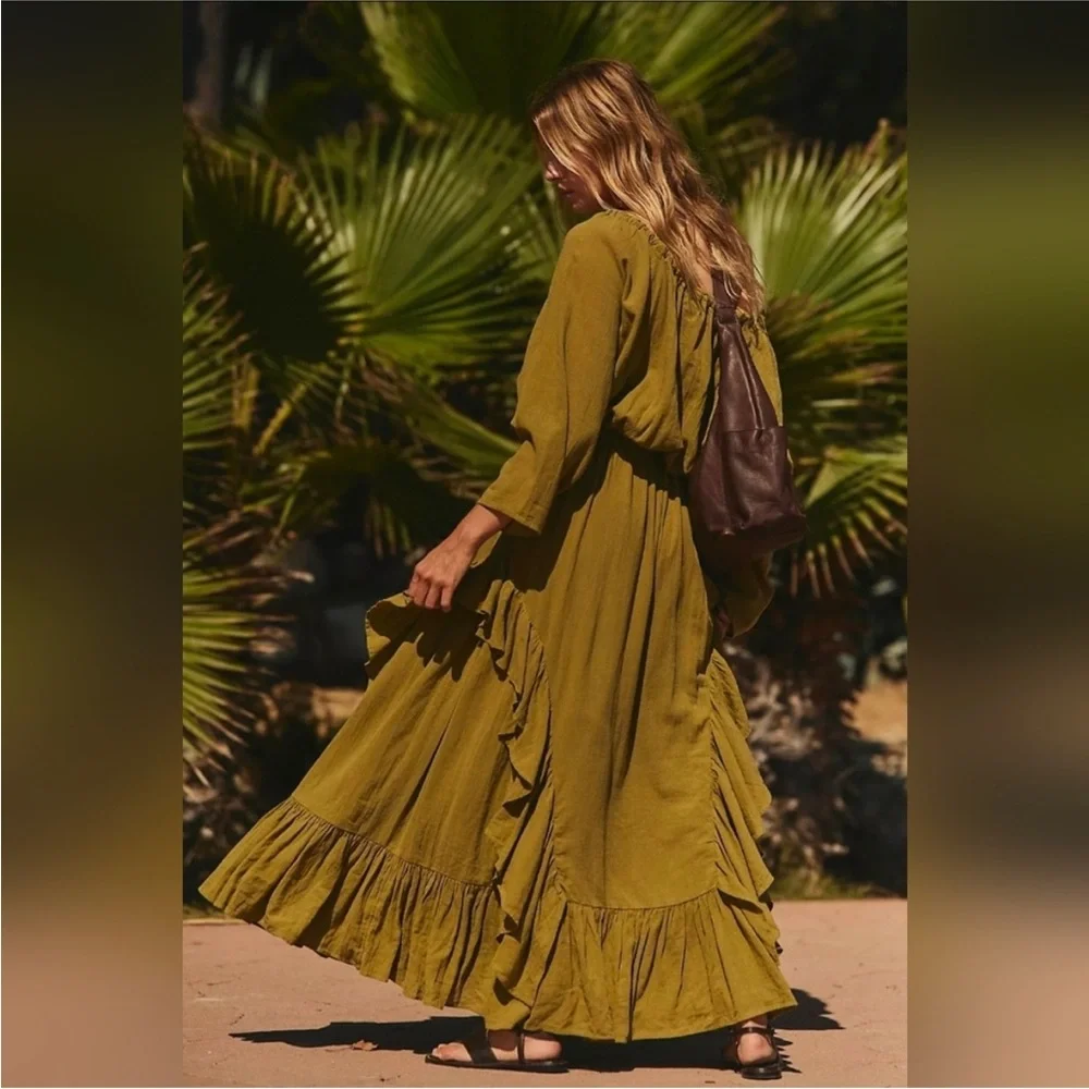 Free People Free-est Shore Chic Maxi Dress